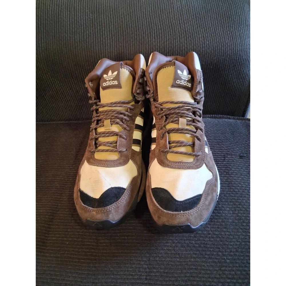 Adidas Human Made Marathon Free Hiker Brown Tan Sneakers FY9148 Mens 9.5